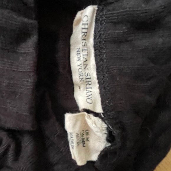 Christian Siriano ribbed mock neck size M - Picture 3 of 4